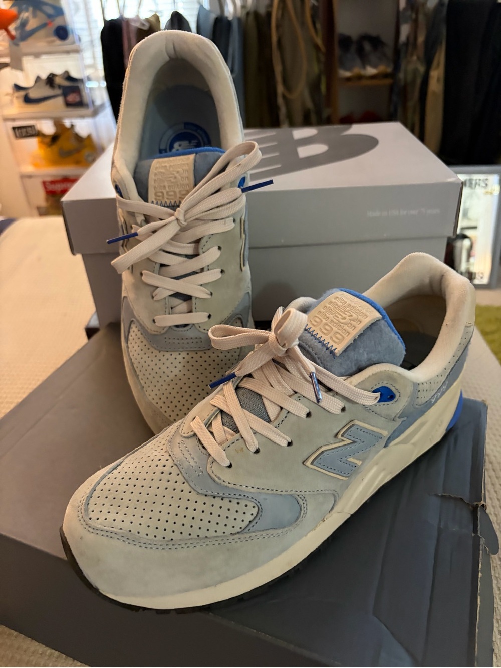 New Balance 999 Wooly Mammoth size 10.5 NO ORIGINAL BOX!!!